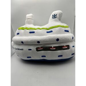 Royal Caribbean Plush Cruise Ship Toy Pillow Stuffed Animal Souvenir